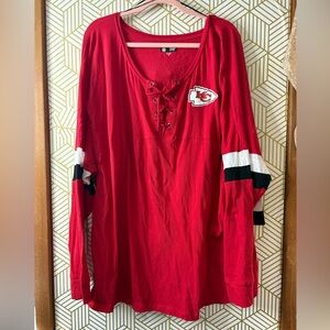 Women’s NFL Chiefs Team Apparel Top 4X